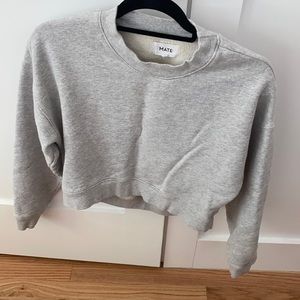 MATE the Label Crop Sweatshirt and Crop Thermal